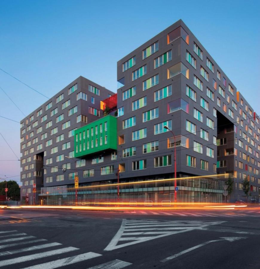 polyfunkční novostavba Octopus Habitat Bratislava kancelářské, obchodní plochy, byty