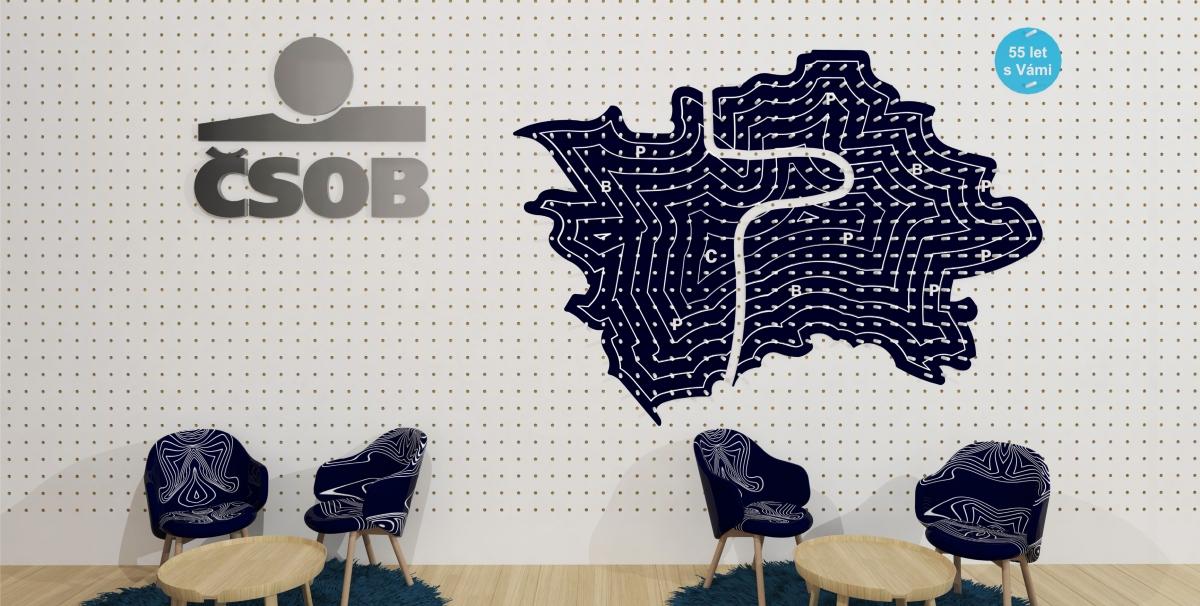 ČSOB nový koncept bankovní pobočky