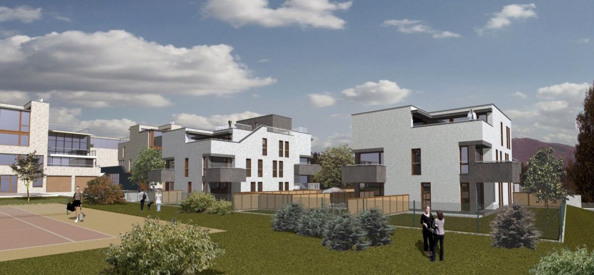 new apartmens houses in Vráž Černošice