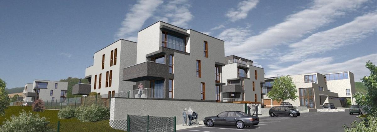 new apartmens houses in Vráž Černošice