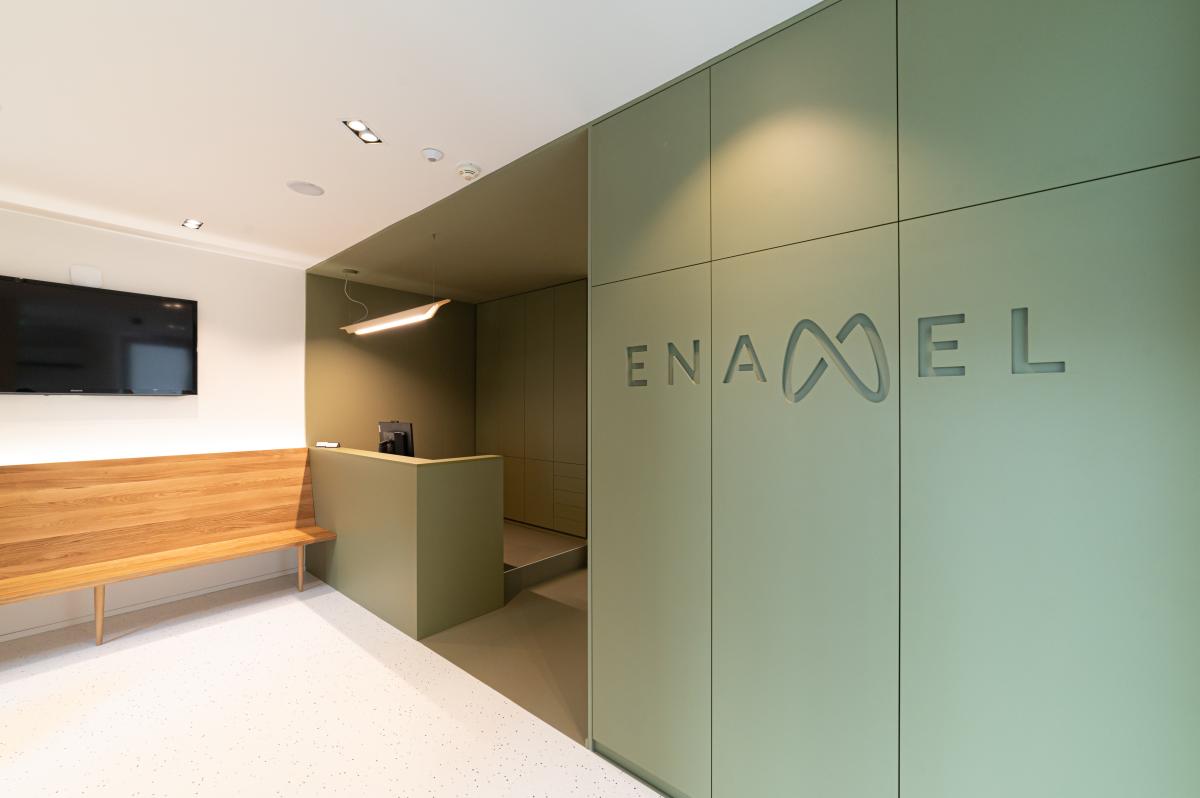 zubní ordinace, design, návrh, architekt, recepce zubních ordinací