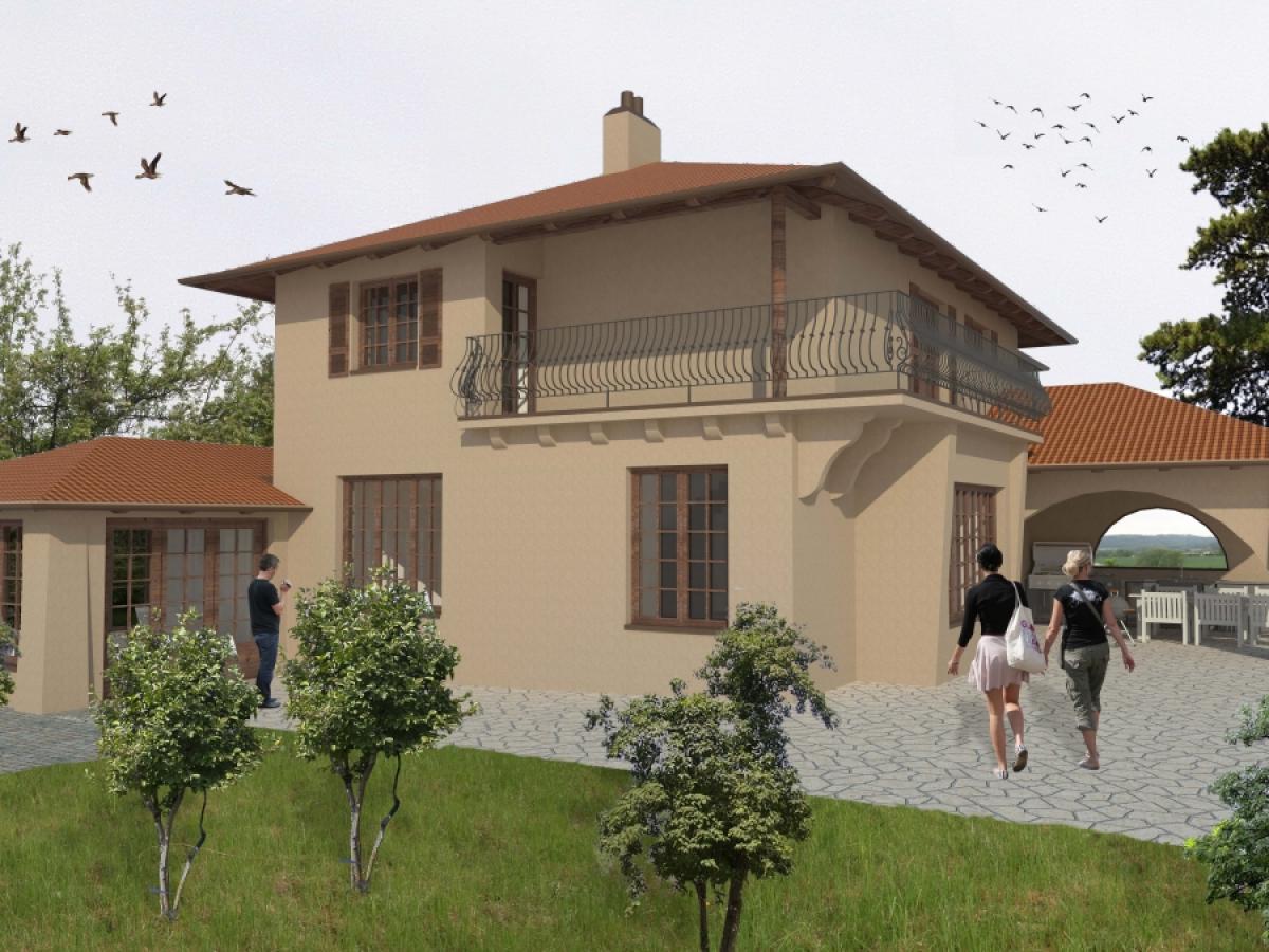 Rekonstrukce domu v Klánovicích nová přístavba